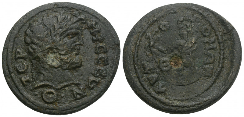 Greek 
Pisidia. Termessos Major circa 100-0 BC. Bronze Æ 13.1gr. 30.3mm.