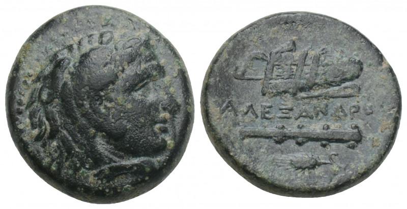 Greek 
Kings of Macedon. Miletos. Philip III Arrhidaeus 323-317 BC. Bronze Æ 6.1...