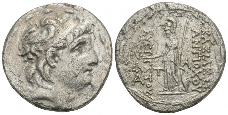Greek
Seleukid Kingdom - Antiochos VII Euergetes (138-129 BC) - AR Tetradrachm (...