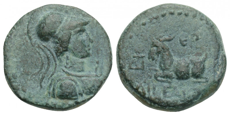 Greek 
Cilicia. Aigeai circa 104-47 BC. Bronze Æ 3.3gr. 15.6mm.