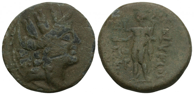 Greek
CILICIA. Korykos. Circa 1st Century BC. Æ 5.6gr. 22.4mm.