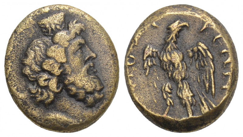 Greek
PHRYGIAN LAODIKEIA Pseudo-autonomous AE 1.9gr. 13.7mm