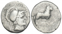Roman Republican
 L. Rustius, 74 BC. Denarius Rome Mint. 2.7gr. 19mm