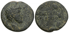 Roman Provincial 
Marcus Aurelius Æ 24mm of Hierapolis, Seleucis and Pieria. Circa AD 161-162. 8.1gr. 23.1mm
