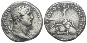 Roman Provincial 
Cappadocia, Hadrianus 117-138 AD, AR didrachm, Caesarea Mint 6.5gr. 20.7mm
