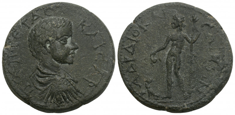 Roman Provincial 
Phrygia. Laodikeia ad Lycum. Geta AD 198-211. Bronze Æ 13.8gr....