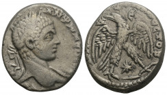 Roman Provincial 
SYRIA, Seleucis and Pieria. Antioch. Elagabalus, 218-222. Tetradrachm 12.8gr. 25.4mm.