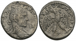 Roman Provincial 
SYRIA, Seleucis and Pieria. Antioch. Elagabalus, 218-222. Tetradrachm 13.7gr. 26.4mm.