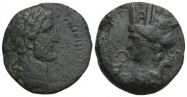 Roman Provincial
 Antoninus Pius (138-161). Seleucis and Pieria, Laodicea ad Mare. Æ 6.4gr. 21.8mm.