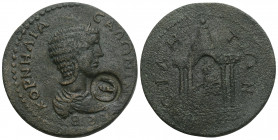 Roman Provincial
 Salonina, Bronze struck under Gallienus, Pamphylia: Side, AD 253-268 AE 17.7gr. 30.6mm