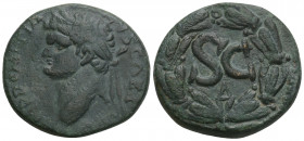 Roman Provincial 
Syria, Seleucis and Pieria. Antiochia ad Orontem. Domitian. As Caesar, A.D. 69-81. AE 13.2gr. 27.6mm.