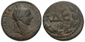Roman Provincial 
Seleucis and Pieria. Antioch. Elagabal AD 218-222. Bronze Æ 11gr. 20.9mm.