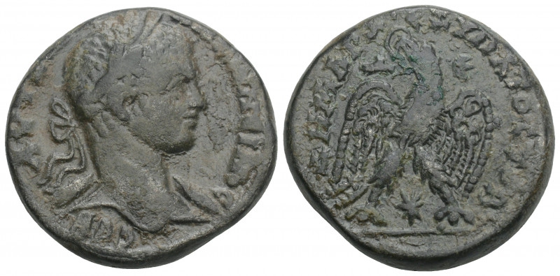 Roman Provincial
Elagabalus (218-222). Seleucis and Pieria, Antioch. Tetradrach...