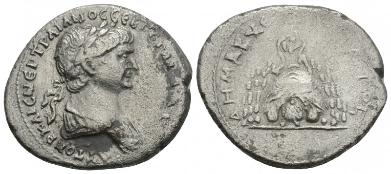 Roman Provincial 
CAPPADOCIA. Caesaraea-Eusebia. Trajan, 98-117. Didrachm 5.1gr....