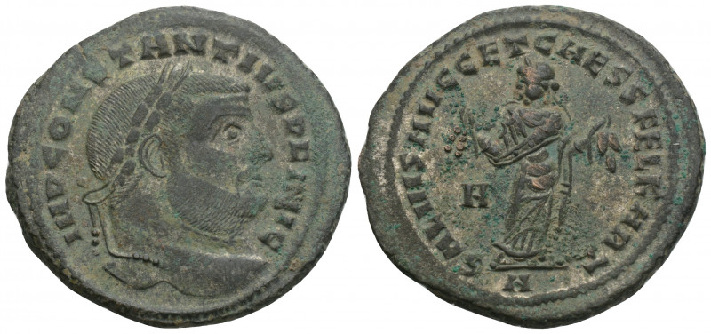 Roman Imperial
Constantius I, Chlorus, as Caesar, 293 - 305 AD AE Follis, Cartha...