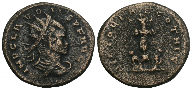 Roman Imperial
Claudius II (Gothicus) AD 268-270. 2nd officina. Cyzicus 3.6gr. 2...