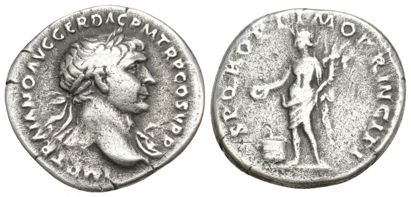 Roman İmperial
TRAJAN (98-117). Denarius. Rome 3gr. 19.4mm.