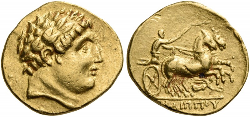 Switzerland. Helvetii (?). Late 4th or early 3rd century BC. Stater (Gold, 20 mm...