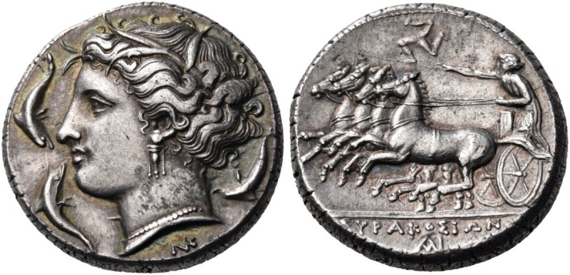 Sicily. Syracuse. Agathokles, 317-289 BC. Tetradrachm (Silver, 25 mm, 17.08 g, 4...