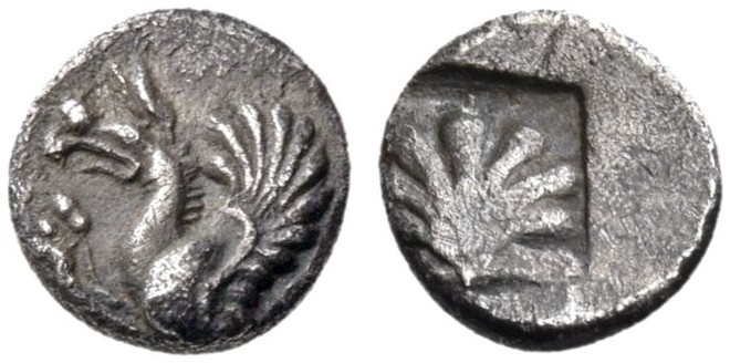 Thrace. Abdera. Circa 473/0-449/8 BC. Hemiobol (Silver, 6 mm, 0.27 g, 12 h). For...
