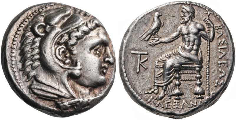 Kings of Macedon. Alexander III ‘the Great’, 336-323 BC. Tetradrachm (Silver, 25...
