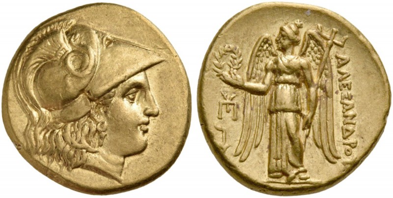 Kings of Macedon. Alexander III ‘the Great’, 336-323 BC. Stater (Gold, 18 mm, 8....