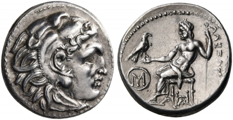 Kings of Macedon. Alexander III ‘the Great’, 336-323 BC. Drachm (Silver, 21 mm, ...