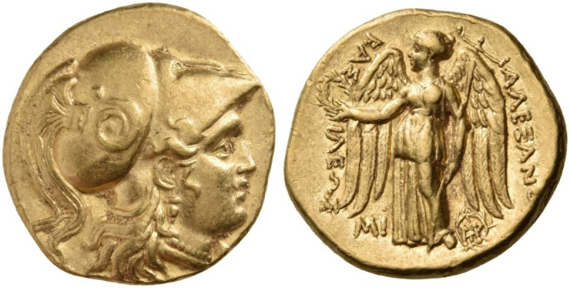 Kings of Macedon. Alexander III ‘the Great’, 336-323 BC. Stater (Gold, 17 mm, 8....