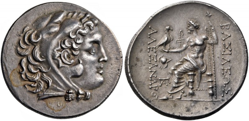 Kings of Macedon. Alexander III ‘the Great’, 336-323 BC. Tetradrachm (Silver, 32...