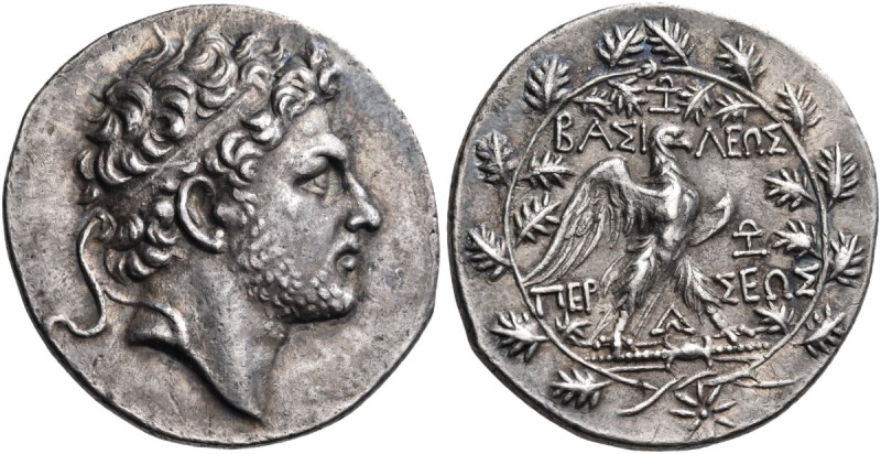 Kings of Macedon. Perseus, 179-168 BC. Tetradrachm (Silver, 32 mm, 16.69 g, 12 h...