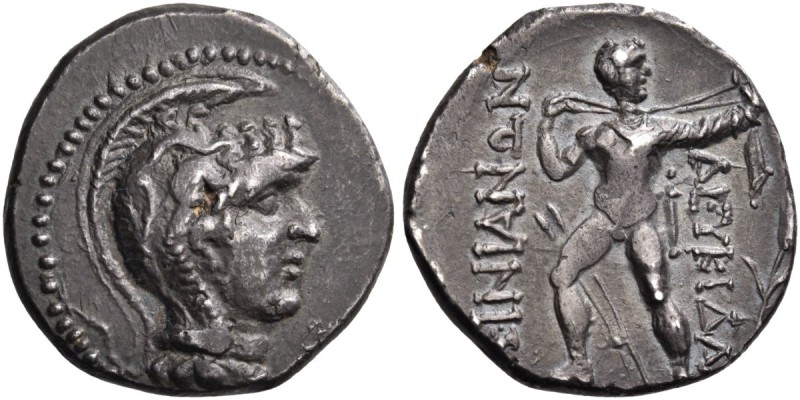 Thessaly. Ainianes. Hypata. Circa 80s-40s BC. Trihemidrachm (Silver, 22 mm, 7.59...