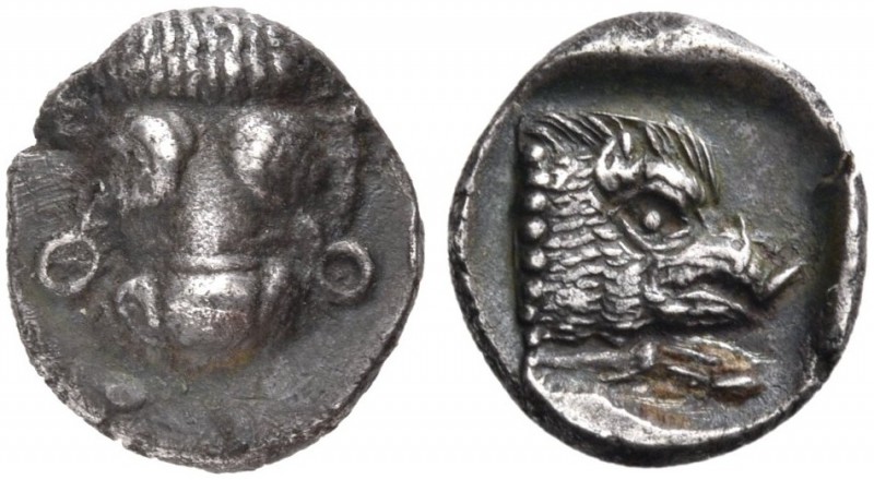 Phokis. Federal Coinage. Circa 478-460 BC. Obol (Silver, 10 mm, 0.98 g, 12 h). Φ...