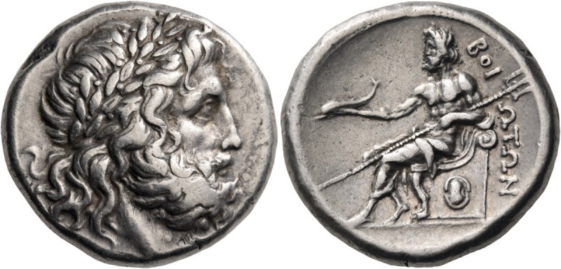 Boeotia. BOEOTIA, Federal Coinage. Thebes. Circa 287 BC. Tetradrachm (Silver, 26...