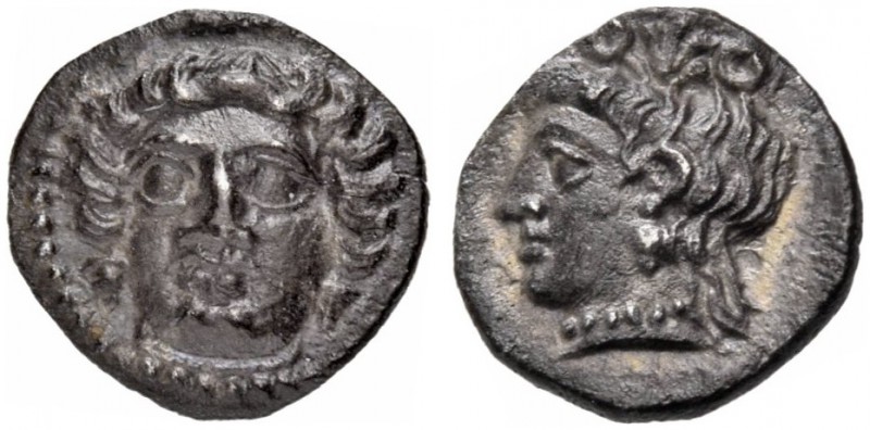 Cilicia. Tarsos. Tiribazos or Pharnabazos, circa 389-375 BC. Obol (Silver, 9 mm,...