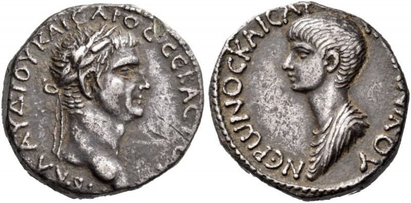 SYRIA, Seleucis and Pieria. Antioch. Claudius, 41-54. Tetradrachm (Silver, 24 mm...