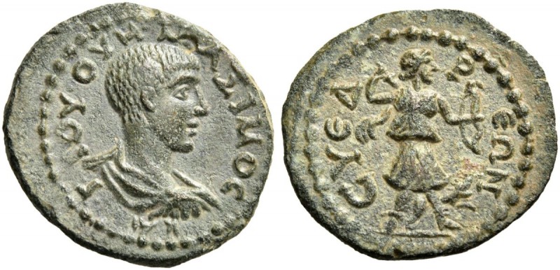 CILICIA. Syedra. Maximus, as Caesar, 235/6-238. (Bronze, 18 mm, 3.09 g, 5 h). Γ ...