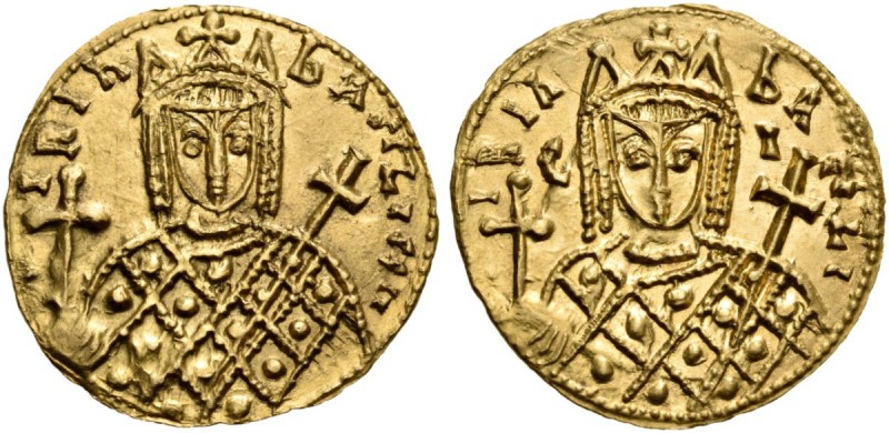 Irene, 797-802. Solidus (Gold, 22 mm, 3.85 g, 7 h), Class II, Syracuse, 798-802....