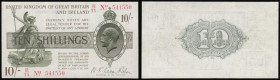 Ten shillings Warren Fisher T25 issued 1919 serial number E/71 541550 (No. with dot), EF

Estimate: GBP 100 - 160