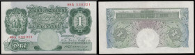 One Pound Catterns B226 Green Britannia medallion issue 1930 serial number 89A 530321, EF and scarce

Estimate: GBP 70 - 120