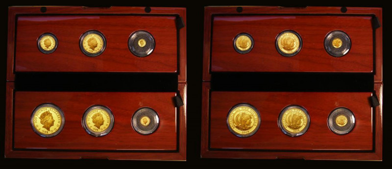 Britannia Gold Proof Set 2018 a 6-coin set S.PGB50 comprising Gold &pound;100 On...