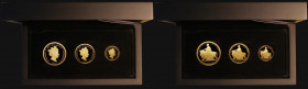 Alderney a 3-coin set 2019 200th Anniversary of the Birth of Queen Victoria each coin in .999 Gold comprising Sovereign (7.34 grammes), Half Sovereign...
