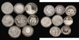 FAO issues in Silver (8) Korea 500 Won 1995 Proof FDC, Tonga Pa'anga 1985 Proof FDC, Seychelles 100 Rupees 1981 (2) BU, Solomon Islands Dollar 1995 (2...
