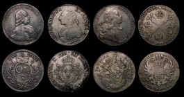 World Crown-sized (4) France Ecu 1783 mintmark Cow, Pau Mint, Privy Mark: Hand of Justice KM#572 NVF/GVF with signs of light filing on the edge, Austr...