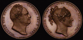 Coronation of William IV 1831 33mm diameter in copper by W.Wyon Eimer 1251 The official Royal Mint issue after F.Chantrey, Obverse : Bust of William I...
