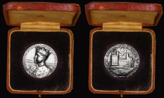 Investiture of Prince Edward as Prince of Wales 1911 35mm diameter in silver by W.Goscombe John, Eimer 1925 The Official Royal Mint Issue Obverse Bust...