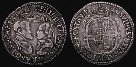 Shilling Philip and Mary 1554 Full Titles, with mark of value S.2500, 6.32 grammes, Near VF the portrait profiles bold, the shield with very good defi...