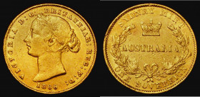 Australia Sovereign 1866 Sydney Branch Mint Marsh 371 bright about VF with some scuffs to the surfaces

Estimate: GBP 300 - 500