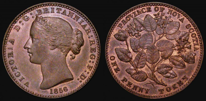 Canada - Nova Scotia Penny Token 1856 KM#6 A/UNC with traces of lustre

Estima...