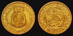 Czechoslovakia Gold Dukat 1931 KM#8 About UNC

Estimate: GBP 400 - 500