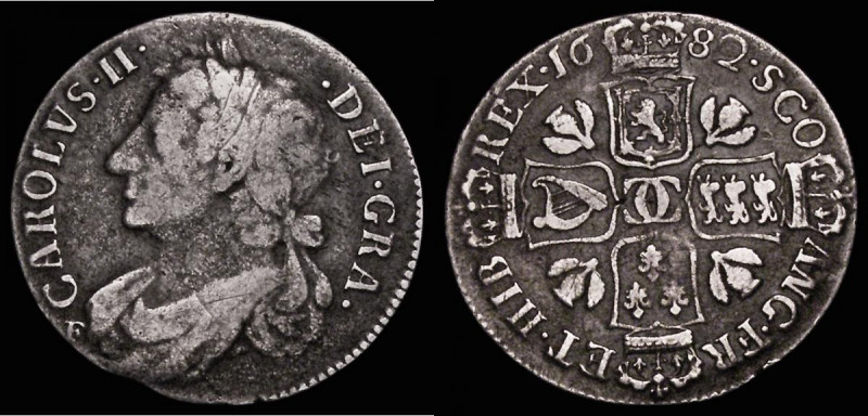 Scotland Quarter Dollar 1682 S.5620 Near Fine/Fine, a scarce issue

Estimate: ...